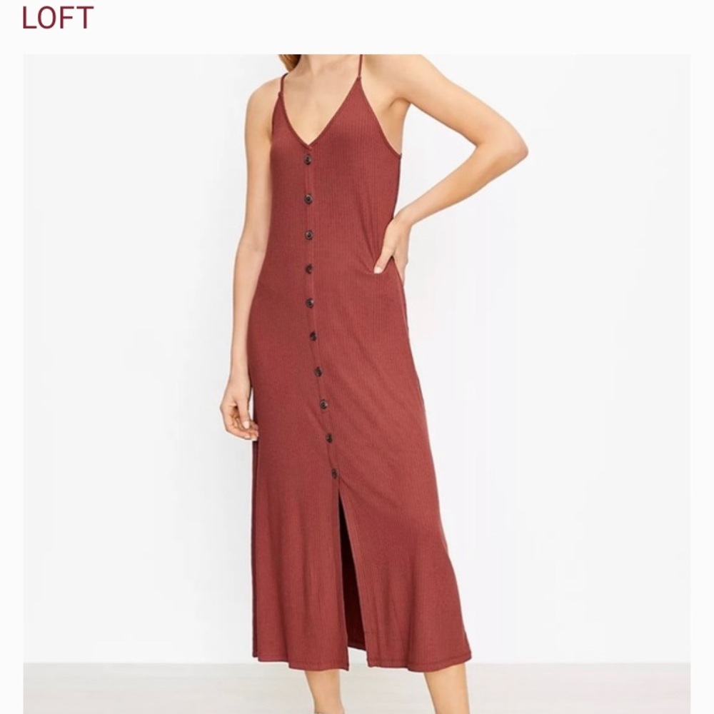 Loft midi dress